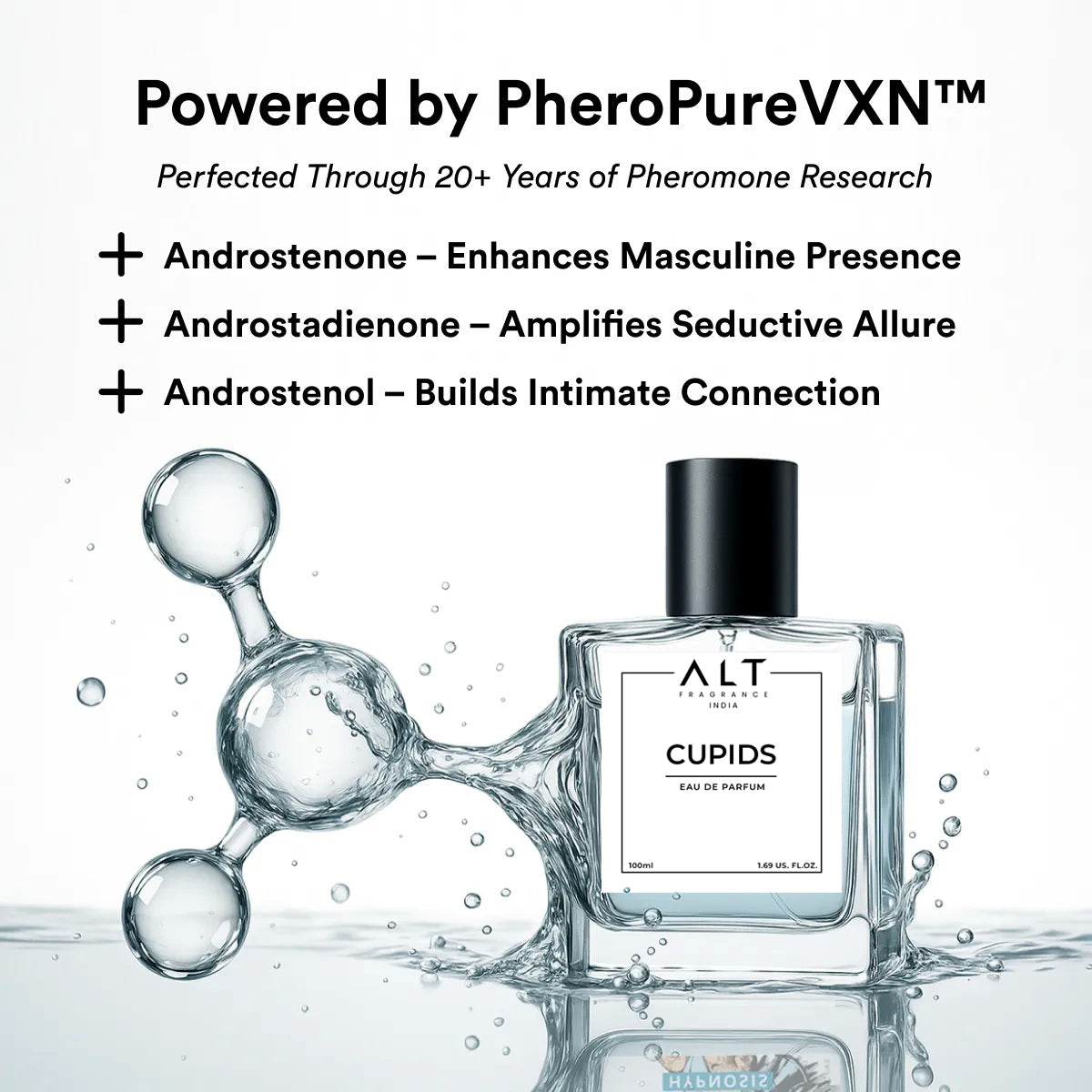 CUPID Pheromone Perfume | Boost Confidence | Increase Attraction | Seductive Fragrance for Men | Best Seller